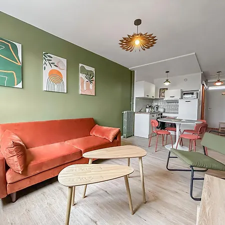 Apartamento Cosy T3 Plein Centre, Clim & Balcon