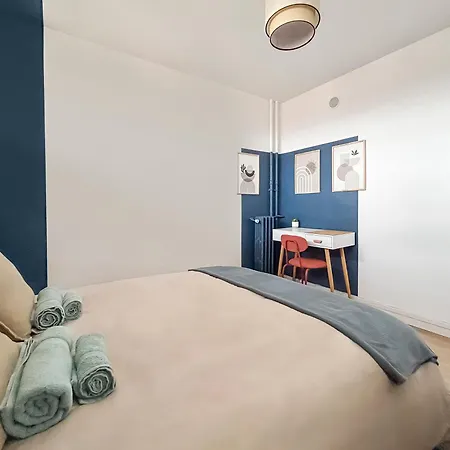 Cosy T3 Plein Centre, Clim & Balcon דירה