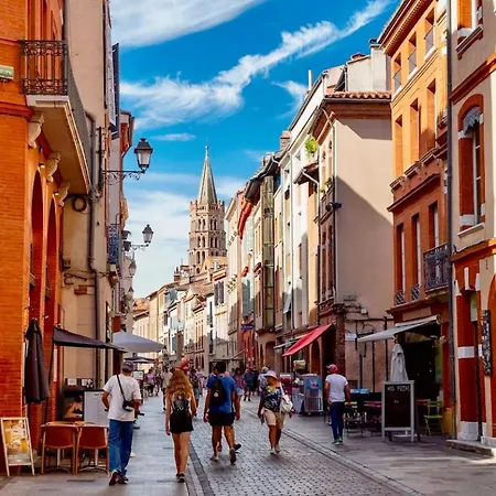 Cosy T3 Plein Centre, Clim & Balcon Appartement Toulouse